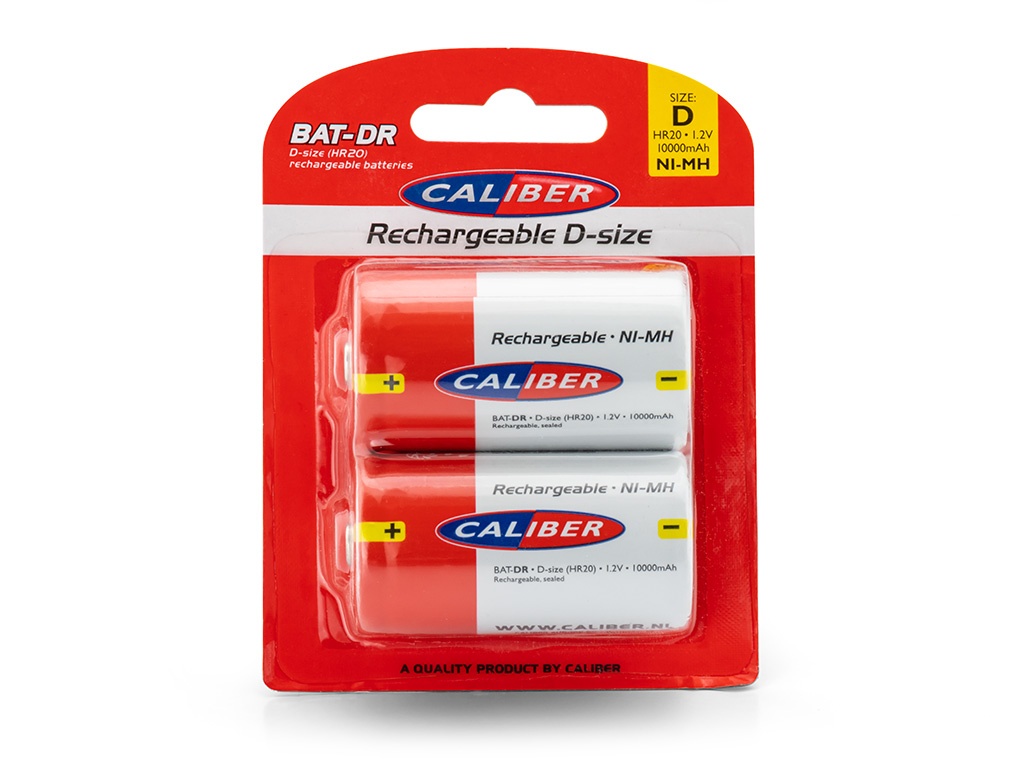 Batteries rechargeables au format D (BAT-DR) – Image 4
