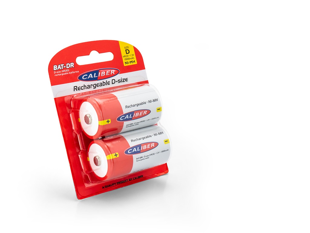 Batteries rechargeables au format D (BAT-DR) – Image 3