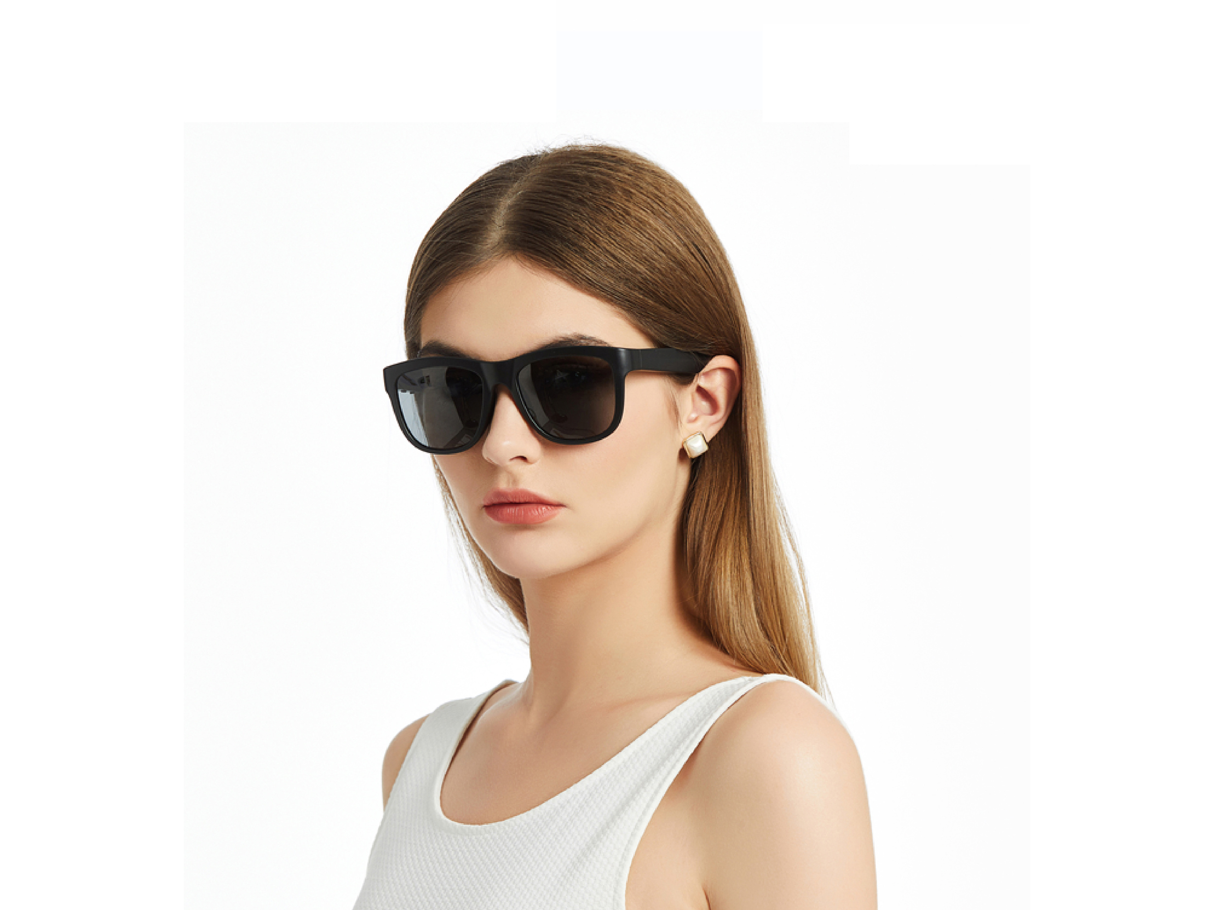 Soundglasses Lunettes de soleil Bluetooth intelligentes - Verres polarisés - Facilité d'utilisation - Microphone - Noir – Image 2