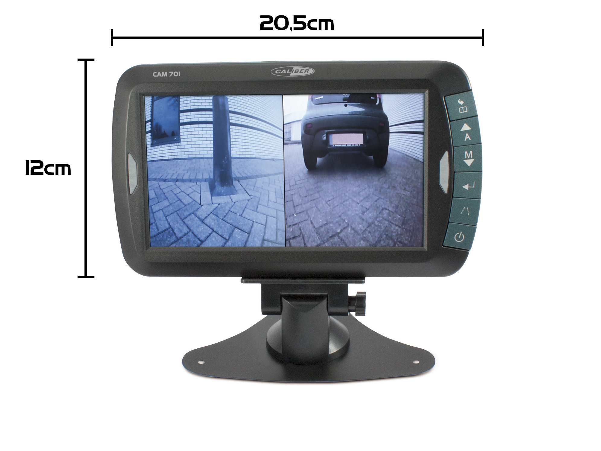 Wireless rear view camera for car and camper - 7 inch - Water resistant - 50m wireless (CAM701) - Image 7