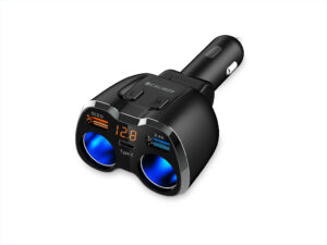 Car Charger - Cigarette lighter Splitter - 2x USB - 1x USB -C - 12/24 V - Fast charger (PS23)