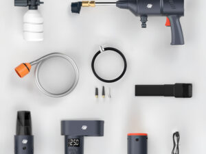 PowerSnap - Car & Travel Kit - Power Bank, Vacuum Cleaner, Pressure Washer & Tire Inflator - Modular System (CPS-SET-01-PRO)