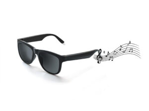 Soundglasses Slimme Bluetooth Zonnebril - Gepolariseerde glazen - Eenvoudige bediening - Microfoon - Zwart