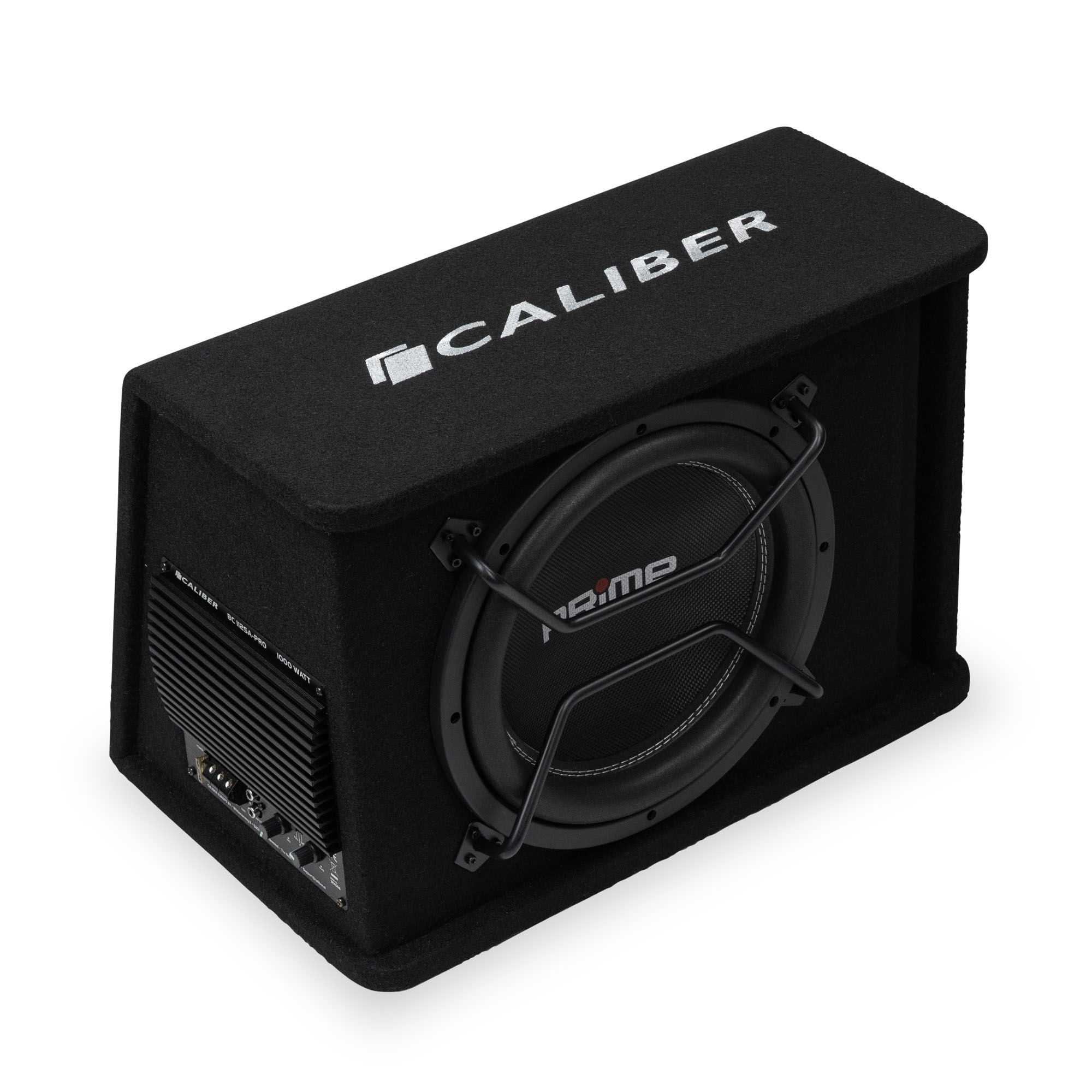 Caisson de basses voiture Caliber – Subwoofer de voiture avec amplificateur – 1000 watts de puissance de crête – Subwoofer de voiture 12 pouces – 25 à 3800 Hz (BC112SA-PRO) – Image 6