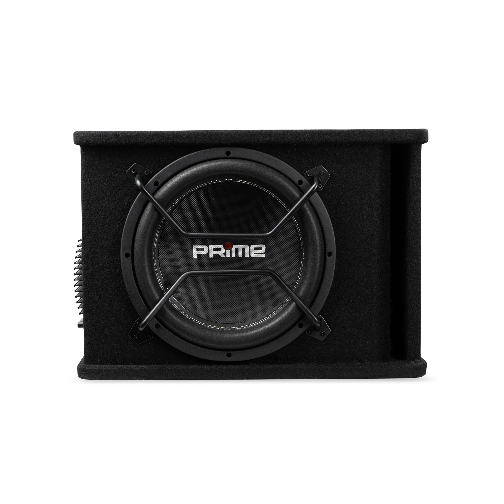 Caisson de basses voiture Caliber – Subwoofer de voiture avec amplificateur – 1000 watts de puissance de crête – Subwoofer de voiture 12 pouces – 25 à 3800 Hz (BC112SA-PRO) – Image 2