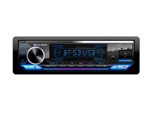 Car radio with Bluetooth - Car radio with USB, SD, AUX, FM - 1 DIN - Handsfree calling - USB charging port - 4 x 100 Watt (RMD058)