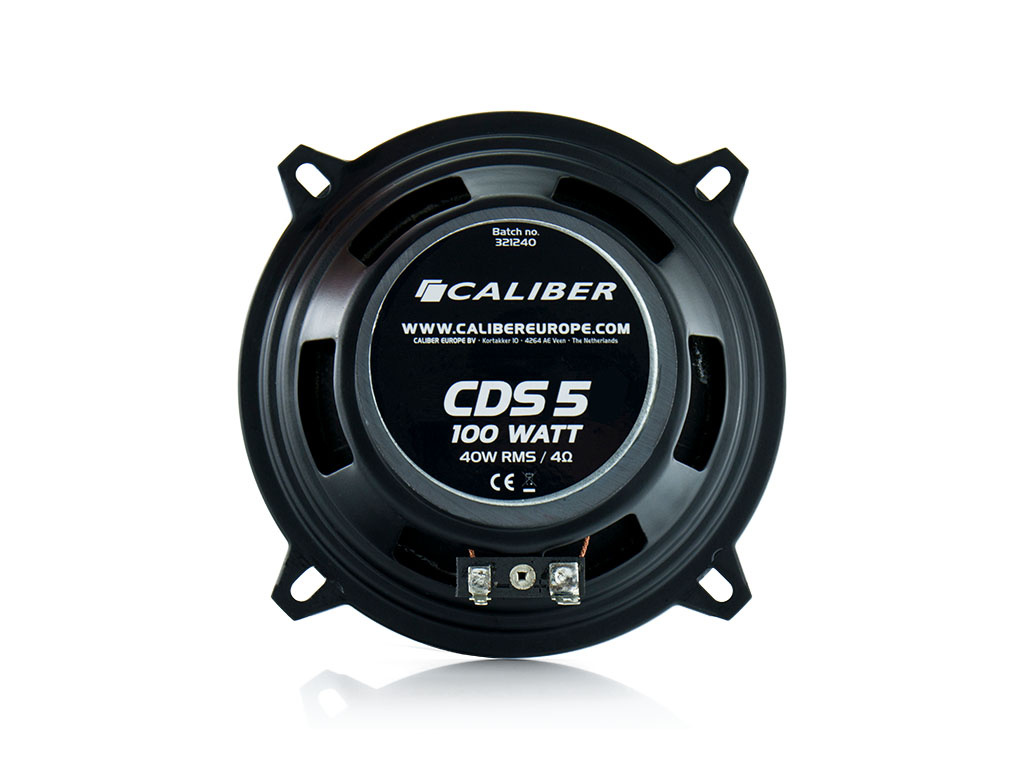 Speakerset - 13 Cm - 100W Max - 40W RMS - 30 mm Neodymium Tweeters - 2 Wegs Coaxiale Luidsprekers (CDS5) - Afbeelding 2