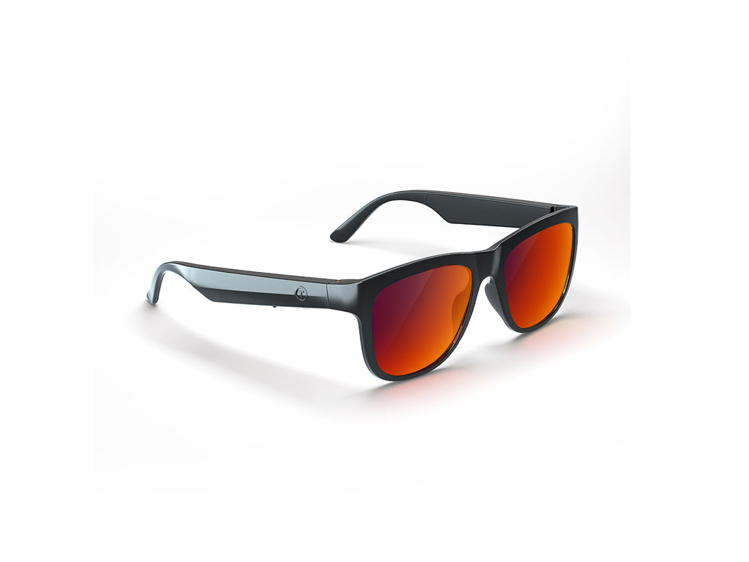 Soundglasses Slimme Bluetooth Zonnebril - Gepolariseerde glazen - Eenvoudige bediening - Microfoon - Rood - Afbeelding 4