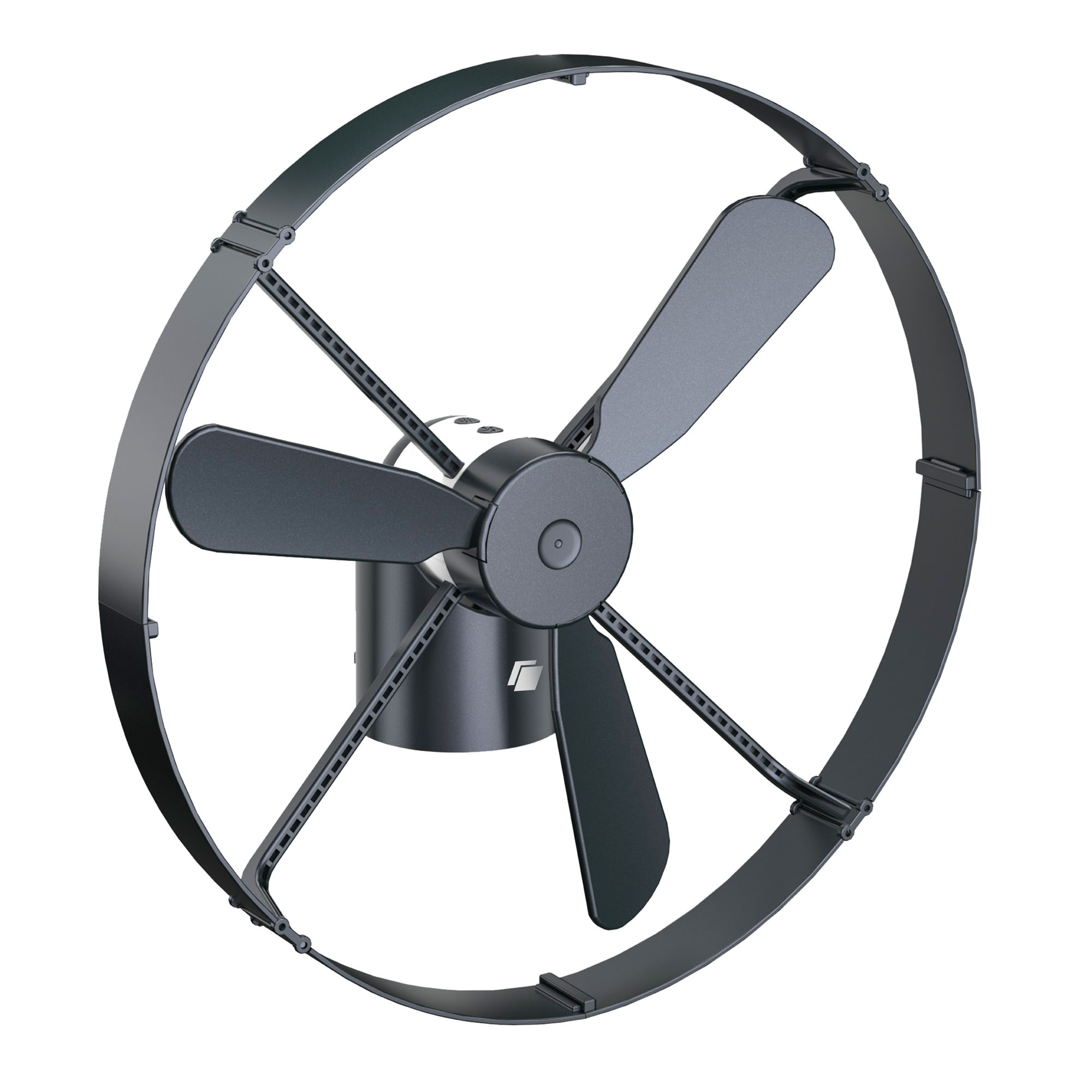 PowerSnap - Draagbare Ventilator - Stil & Krachtig - Zonder Powerbank - Modulair Systeem (CPS-FAN)