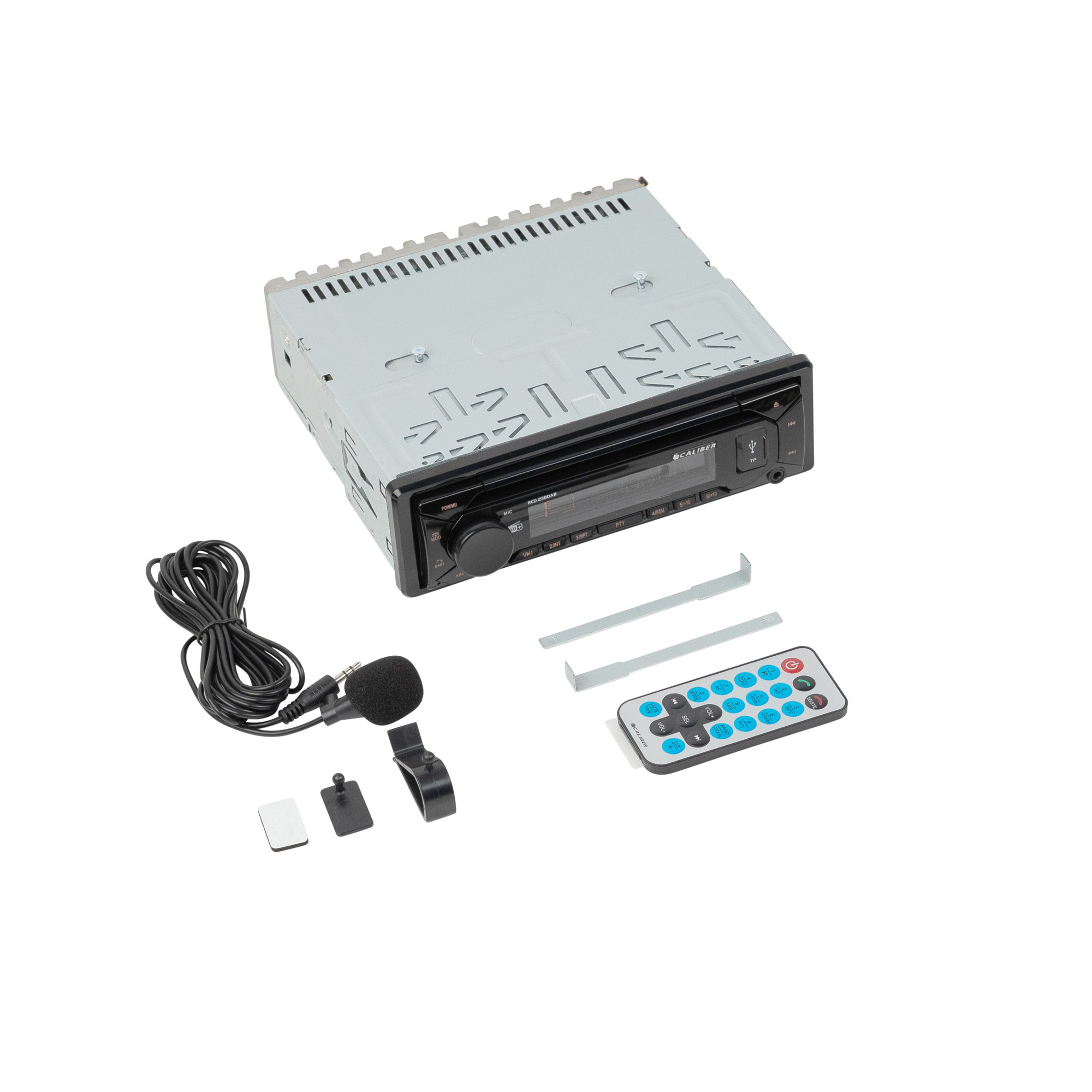 Autoradio mit Bluetooth® Technologie und DAB+ - CD/USB/SD 4x75Watt - Schwarz (RCD238DAB-BT) - Afbeelding 5