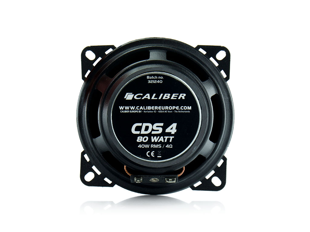 Autolautsprecher - Lautsprecher Set 10 cm - 80W Max - 2 Straßenlautsprecher - 30 mm Hochtöner (CDS4) – Bild 2