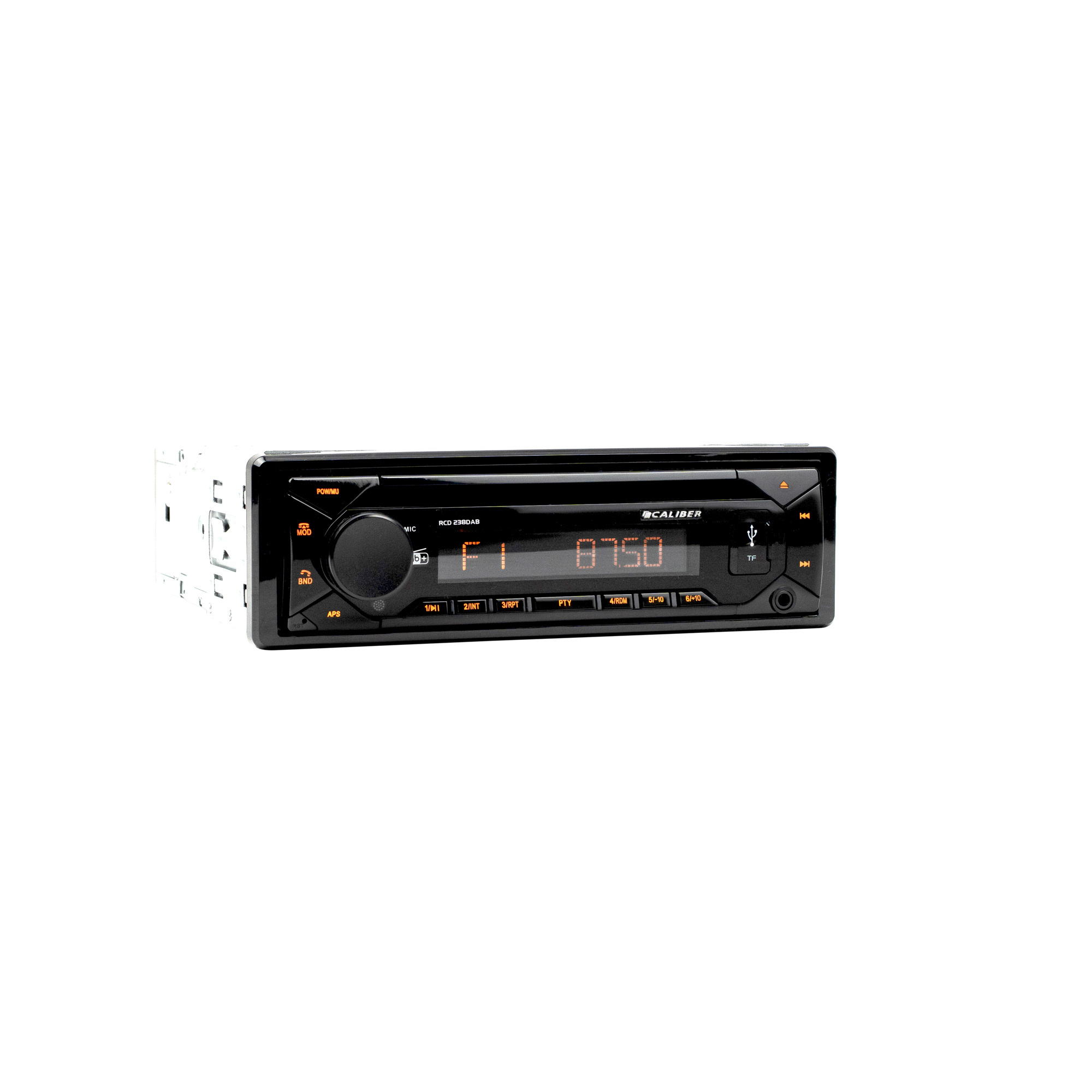 Autoradio stéréo avec technologie Bluetooth® et DAB+ - CD/USB/SD 4x75Watt - Noir (RCD238DAB-BT)