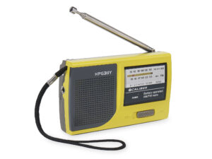 Caliber Noodradio - Radio op Batterijen - Draagbare Radio - Zakradio - AM/FM Radio - Koptelefoonaansluiting (HPG311Y)