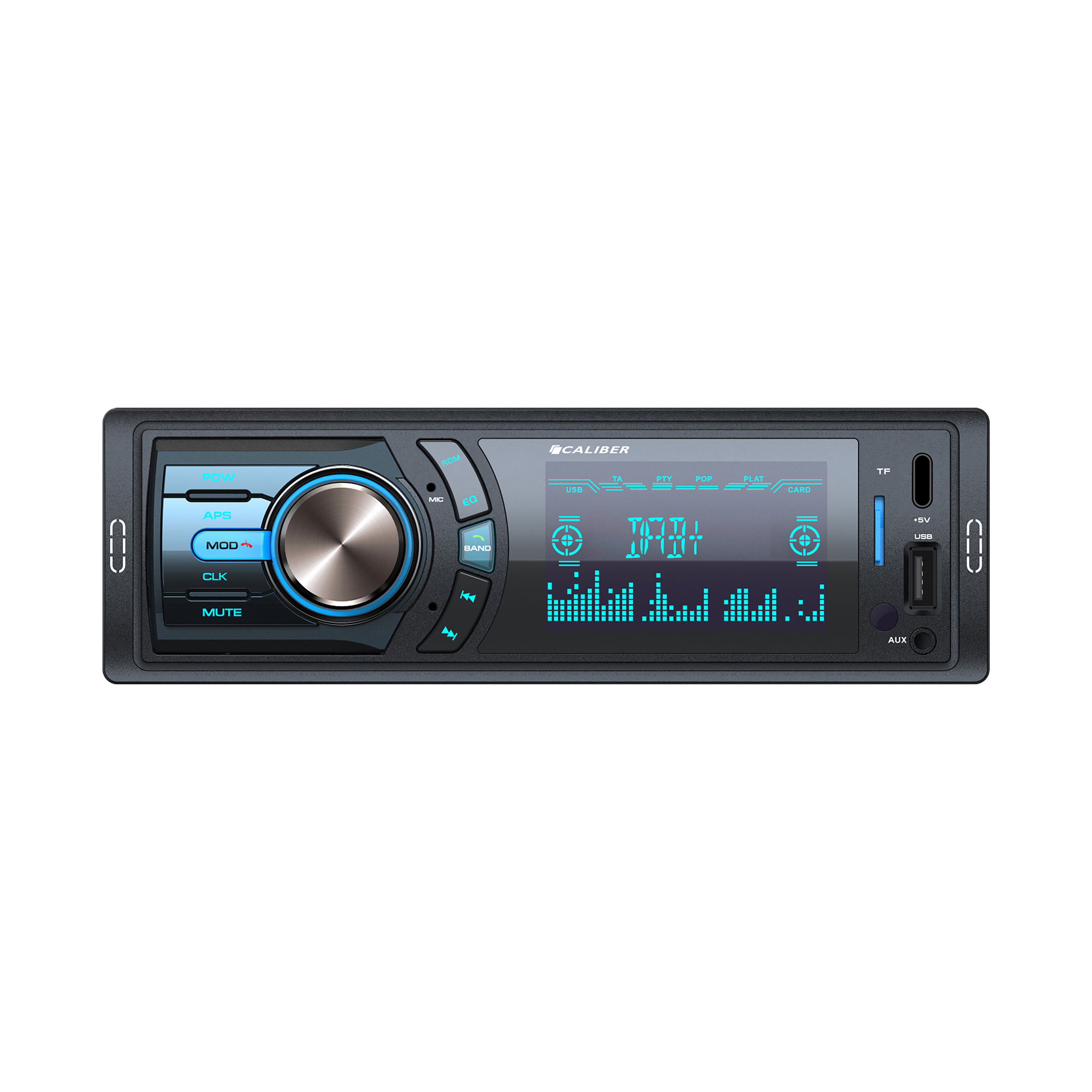 Autoradio met Bluetooth - DAB - DAB+ - Auto radio met USB, SD, AUX, FM - 1 DIN - Handsfree bellen - USB Oplaadpoort - 4 x 75 Watt (RMD057DAB)
