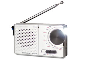 Draagbare Radio Op Batterijen - Zakformaat Miniradio - AM/FM Radio met Koptelefoonaansluiting (HPG311R)